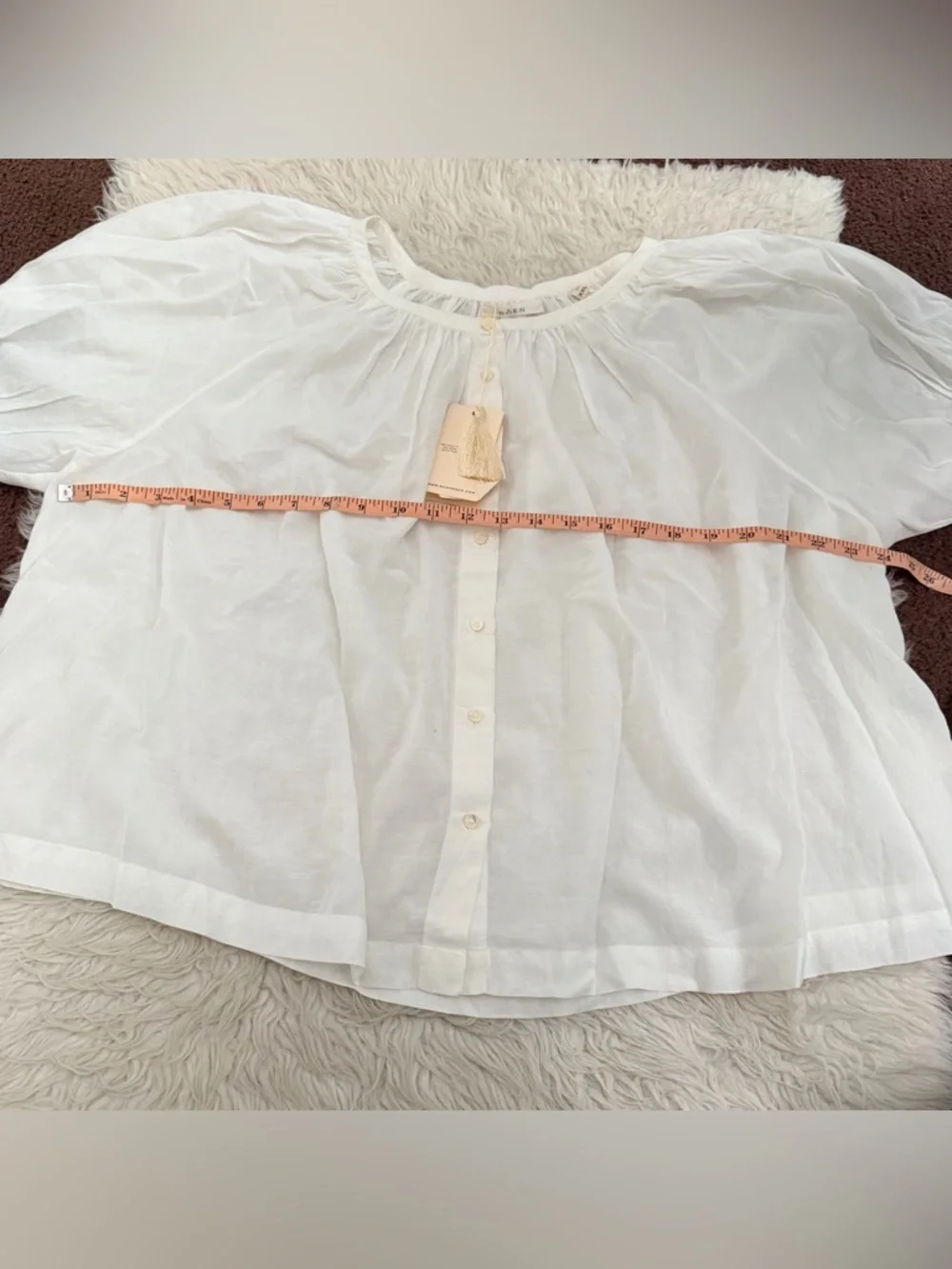 Doen June Blouse - Salt - Picture 6 of 7